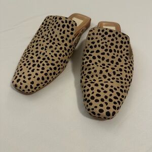 Dolce Vita Women’s Cheetah Print Slide Mules